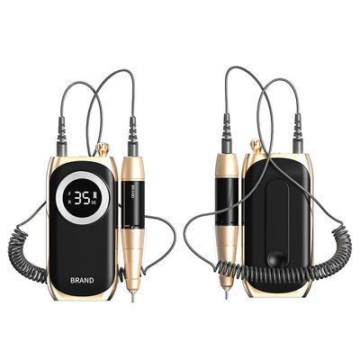 OEM Cordless Electric Nail Drill 35000rpm Rechargeable File with Type C charging Cable