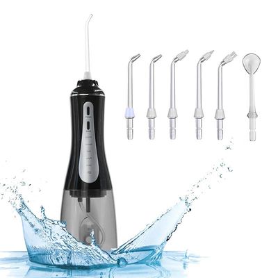 Rechargeable Portable Cordless Water Flosser With Rotatable Nozzle