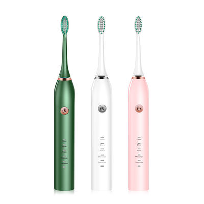 Wireless Sonic Battery Toothbrush , IPX7 Electric Toothbrush Waterproof