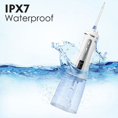 Electric Rechargeable Cordless Dental Water Flosser With Stainless Steel Pump